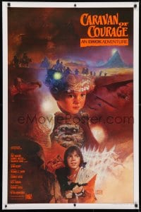 4g581 CARAVAN OF COURAGE int'l 1sh 1984 An Ewok Adventure, Star Wars, Kazuhiko Sano!