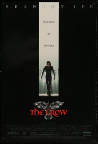 4g602 CROW 1sh 1994 Brandon Lee's final movie, believe in angels, cool image!