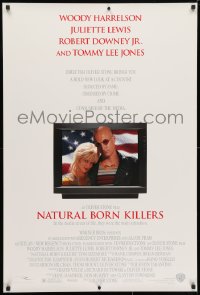 4g800 NATURAL BORN KILLERS DS 1sh 1994 Oliver Stone, Woody Harrelson & Juliette Lewis on TV!