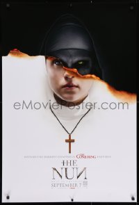 4g815 NUN teaser DS 1sh 2018 creepy image, witness the darkest chapter in The Conjuring universe!
