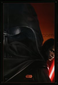 4g866 REVENGE OF THE SITH style A teaser DS 1sh 2005 Star Wars Episode III, Christensen as Vader!