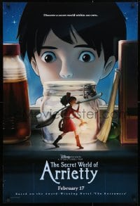 4g884 SECRET WORLD OF ARRIETTY advance DS 1sh 2012 Japanese Studio Ghibli fantasy anime cartoon!