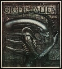 4g302 ALIEN 20x22 special poster 1990s Ridley Scott sci-fi classic, cool H.R. Giger art of monster!
