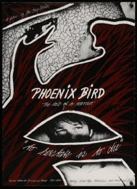 4g429 PHOENIX BIRD 24x34 special poster 1984 Jon Bang Carlsen's Fugl Fonix, to hesitate is to die!