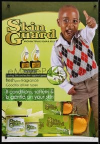 4g103 SKIN GUARD 17x24 Ugandan advertising poster 2013 lasting skin protection against germs!