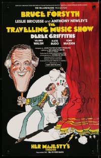 4g090 TRAVELLING MUSIC SHOW stage play English WC 1978 Leslie Bricusse and Anthony Newley!