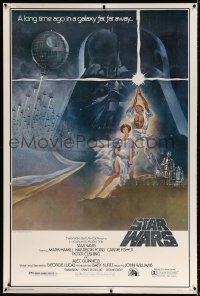 4j022 STAR WARS style A 40x60 1977 George Lucas classic sci-fi epic, great art by Tom Jung!