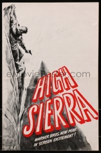 4j248 HIGH SIERRA pressbook 1941 Humphrey Bogart as Mad Dog Killer Roy Earle, Ida Lupino, rare!