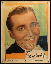 4j049 BING CROSBY personality poster 1936 portrait of the Paramount crooner & leading man!
