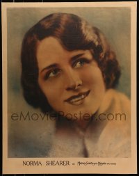 4j055 NORMA SHEARER personality poster 1920s head & shoulders portrait of the MGM leading lady!