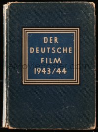 4k113 DEUTSCHE FILM 1943-44 German hardcover book 1943 filled with info about upcoming movies!
