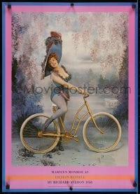 4k082 MARILYN MONROE 20x28 commercial poster 1983 as Lillian Russell for Richard Avedon from 1958!
