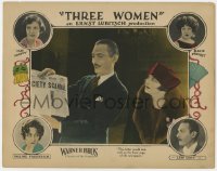 4k192 3 WOMEN LC 1924 Cody shows newspaper & letter to Pauline Frederick, Ernst Lubitsch, rare!