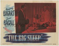 4k206 BIG SLEEP LC #6 1946 Humphrey Bogart with sexy Lauren Bacall & passed out Martha Vickers!