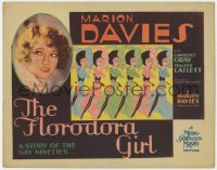 4k157 FLORODORA GIRL TC 1930 Marion Davies in a story of the Gay Nineties, great art, ultra rare!