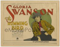 4k164 HUMMING BIRD TC 1924 tough Gloria Swanson is the leader of a gang of French Apaches, rare!