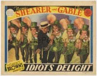 4k256 IDIOT'S DELIGHT LC 1939 song & dance man Clark Gable with his troupe of sexy glamour girls!