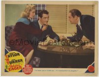 4k262 JOHNNY EAGER LC 1942 sexiest Lana Turner & Robert Taylor confront his dad Edward Arnold!
