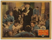 4k271 MAKER OF MEN LC 1931 young John Wayne with Jack Holt, Ward Bond & football team, ultra rare!