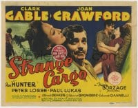 4k187 STRANGE CARGO TC 1940 Clark Gable on Devil's Island, Joan Crawford, Peter Lorre, ultra rare!