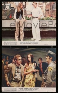 4m153 ANNIE HALL 3 8x10 mini LCs 1977 Woody Allen & Diane Keaton in the streets of New York City!