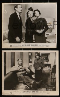 4m856 AUNTIE MAME 4 from 8.25x9.75 to 8.25x10 stills 1958 classic Rosalind Russell, Forrest Tucker, great images!