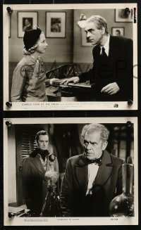 4m600 BORIS KARLOFF 9 from 7x9 to 8x10 stills 1930s-1960s mostly horror, Charlie Chan & more!