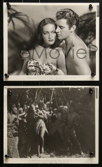 4m316 DOROTHY LAMOUR 18 from 7.5x9.5 to 8x10 stills 1930s-1960s the sexy star in with top stars!