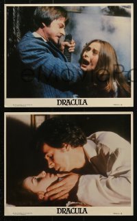 4m158 DRACULA 3 8x10 mini LCs 1979 Bram Stoker, great images of vampire Frank Langella!