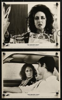 4m751 DRIVER'S SEAT 6 8x10 stills 1975 was Elizabeth Taylor mad enough to plot her own murder!