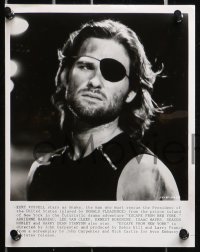 4m689 ESCAPE FROM NEW YORK 7 8x10 stills 1981 Carpenter, Kurt Russell as Snake, all top cast!