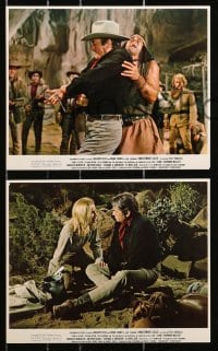 4m016 MacKENNA'S GOLD 10 color 8x10 stills 1969 Gregory Peck, Omar Sharif, Eli Wallach!