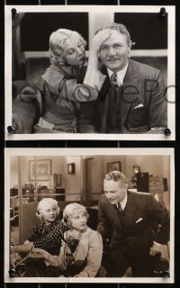 4m661 MURDER IN THE PRIVATE CAR 8 8x10 stills 1934 gorgeous Una Merkel with wacky Charlie Ruggles!
