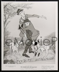 4m776 ONE HUNDRED & ONE DALMATIANS 6 8x10 stills R1969 most classic Walt Disney canine family cartoon