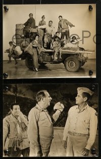 4m848 TEAHOUSE OF THE AUGUST MOON 5 from 7.5x9.5 to 8x10 stills 1956 Asian Marlon Brando, Ford & Kyo!