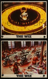 4m151 WIZ 4 8x10 mini LCs 1978 wild images from musical Wizard of Oz adaptation!