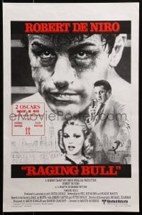 4p259 RAGING BULL Belgian 1980 Hagio art of Robert De Niro, Martin Scorsese boxing classic!