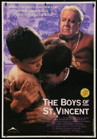 4p014 BOYS OF ST. VINCENT Canadian 1sh 1992 Henry Czerny, Johnny Morina, Catholic clergy!