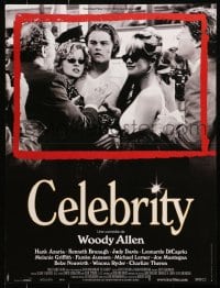 4p117 CELEBRITY French 16x21 1998 Woody Allen, Hank Azaria, Charlize Theron, Leonardo DiCaprio