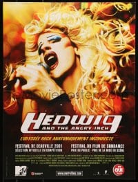 4p132 HEDWIG & THE ANGRY INCH French 16x21 2001 transsexual punk rocker James Cameron Mitchell
