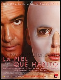 4p148 SKIN I LIVE IN French 16x21 2011 great close image of Antonio Banderas & masked Elena Anaya!