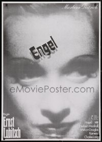 4p028 ANGEL German 1973 Ernst Lubitsch directed, great close-up image of Marlene Dietrich!