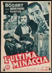 4p403 DEADLINE-U.S.A. group of 3 Italian 19x27 pbustas 1952 newspaper editor Humphrey Bogart!