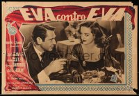 4p419 ALL ABOUT EVE Italian 13x19 pbusta 1951 close up of Gary Merrill staring at Bette Davis!