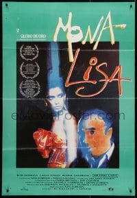 4p597 MONA LISA Spanish 1986 Neil Jordan, different artwork of Bob Hoskins & sexy Cathy Tyson!
