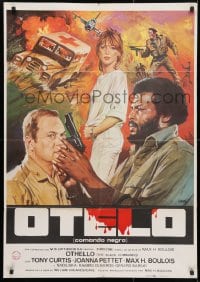 4p603 OTHELLO Spanish 1982 Max H. Boulois's Otelo, completely different art by Jano!