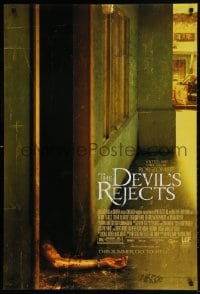 4r619 DEVIL'S REJECTS advance DS 1sh 2005 Rob Zombie, they must be stopped, this summer, go to hell!