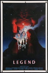 4r744 LEGEND 1sh 1986 Tom Cruise, Mia Sara, Tim Curry, Ridley Scott, cool fantasy artwork!