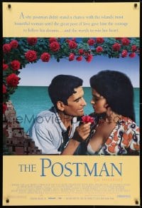 4r828 POSTMAN DS 1sh 1995 Italian romance, Philipe Noiret, Massimo Troisi, Il Postino!