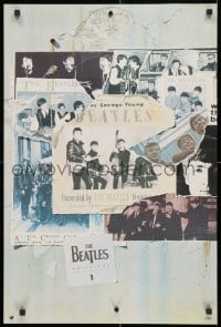4r085 BEATLES 20x30 music poster 1995 images of George, Paul, Ringo and John, Anthology 1!